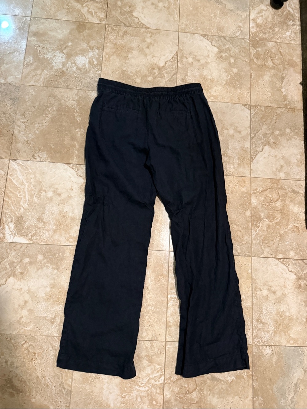 Athleta Retreat 100% Linen Pants Medium Tall - Picture 5 of 5